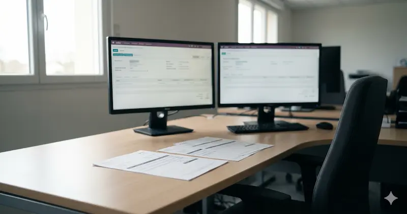 Odoo devis facture PME Sync-Logic France déploiement cycle commercial intégrateur