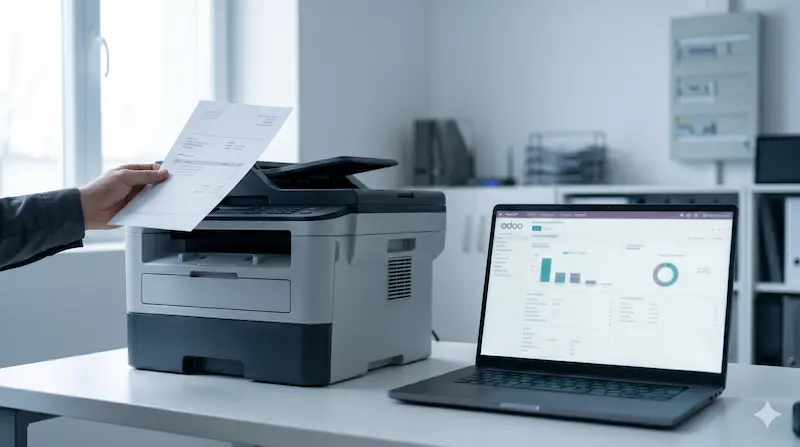bénéfices Odoo brancher IA intégration PME France ERP automatisation
